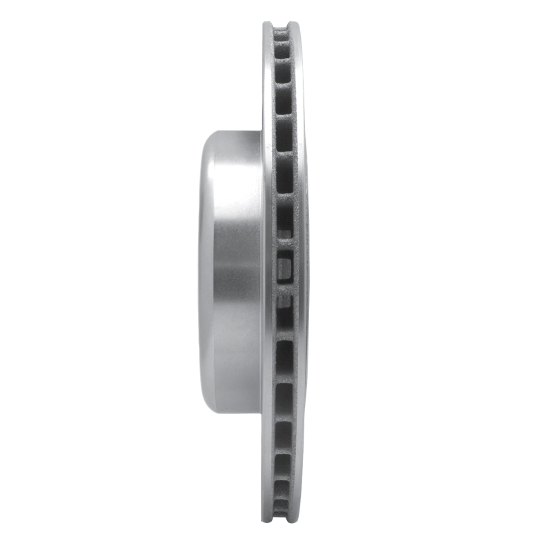 BMW 640I Brake Rotor (1) - Rear Left - R1 Concepts - Drilled & Slotted - Silver - `10-`19